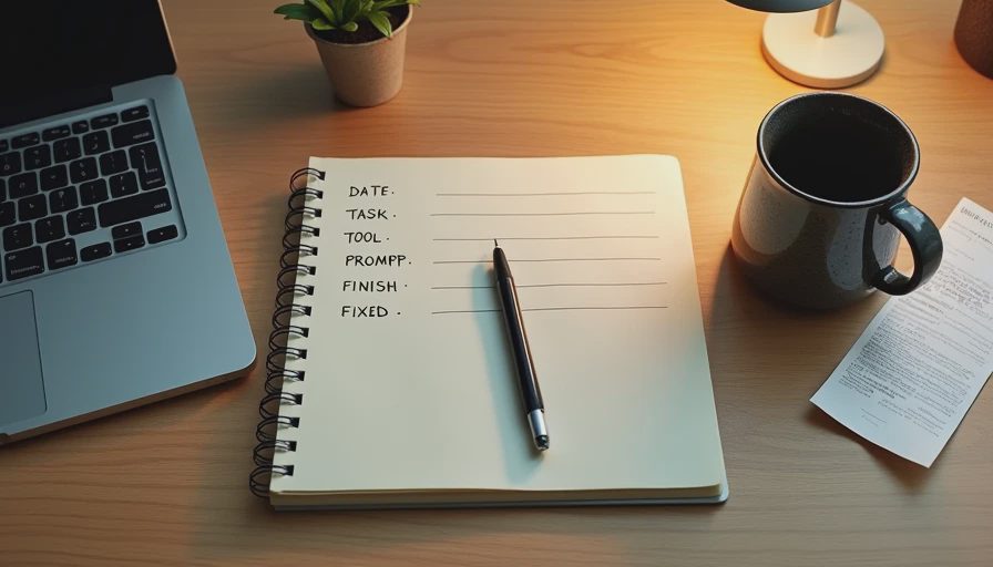 What I Track in My Paper Notebook During Every AI Test